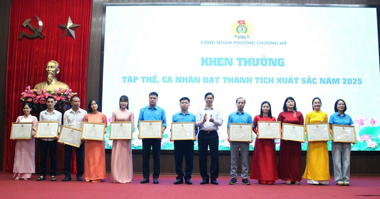 Công đoàn phường Chương Mỹ phát động Tháng Công nhân và hưởng ứng Tháng hành động về an toàn, vệ sinh lao động năm 2026- Ảnh 5.