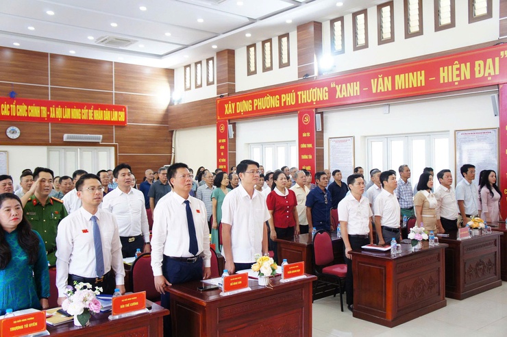 HĐND phường Phú Thượng tổ chức Kỳ họp thứ Hai khóa II, nhiệm kỳ 2026 – 2031- Ảnh 1.