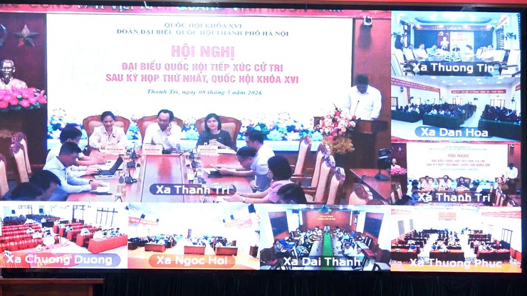 Dân Hoà: Tham dự hội nghị tiếp xúc cử tri sau kỳ họp Quốc hội đầu tiên khóa XVI- Ảnh 4.