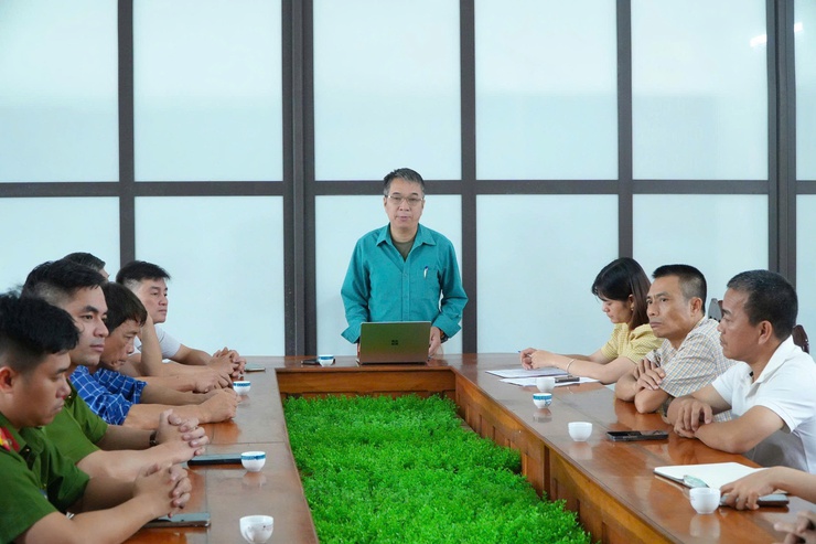 Bàn giao mặt bằng để thực hiện dự án Đầu tư xây dựng Nhà máy nhựa Việt Nhật 5 tại xã Dân Hòa- Ảnh 1.