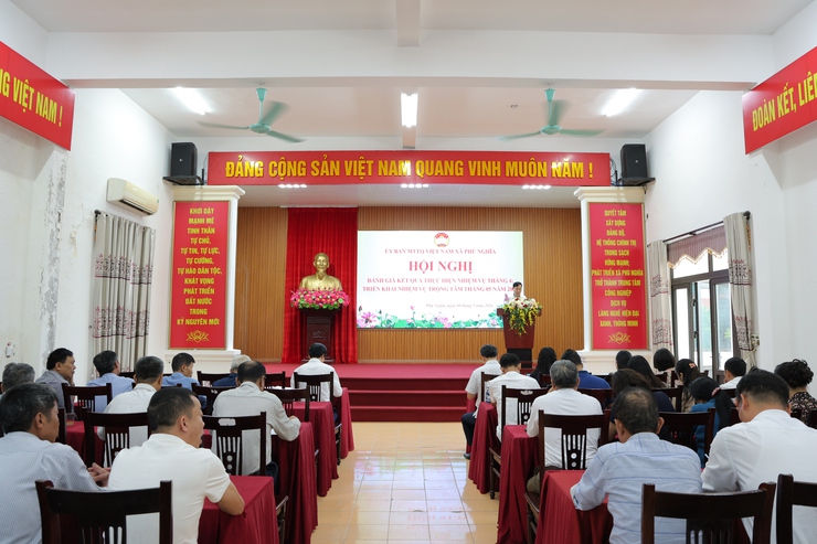 Ủy ban Mặt trận tổ quốc Việt Nam xã Phú Nghĩa triển khai các nhiệm vụ trọng tâm tháng 5/2026- Ảnh 1.