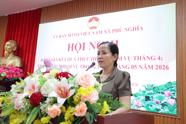 Ủy ban Mặt trận tổ quốc Việt Nam xã Phú Nghĩa triển khai các nhiệm vụ trọng tâm tháng 5/2026- Ảnh 3.