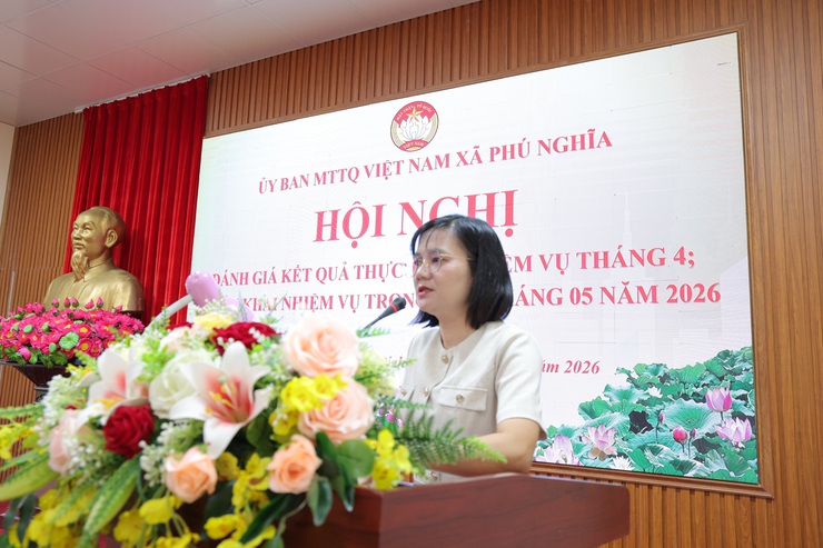 Ủy ban Mặt trận tổ quốc Việt Nam xã Phú Nghĩa triển khai các nhiệm vụ trọng tâm tháng 5/2026- Ảnh 7.
