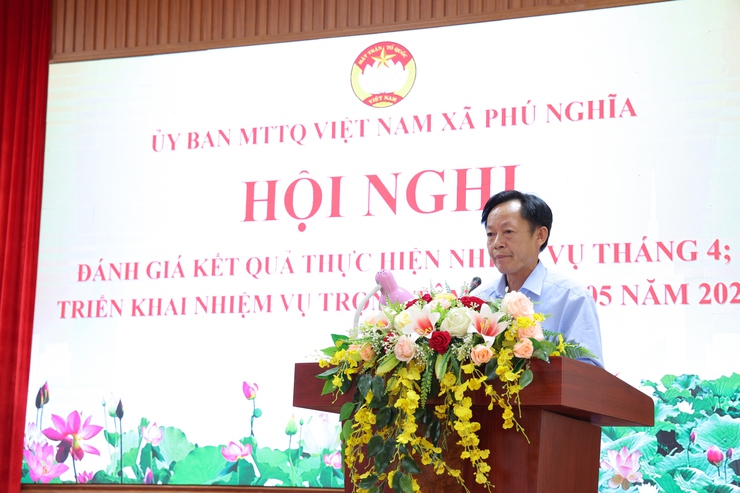 Ủy ban Mặt trận tổ quốc Việt Nam xã Phú Nghĩa triển khai các nhiệm vụ trọng tâm tháng 5/2026- Ảnh 5.