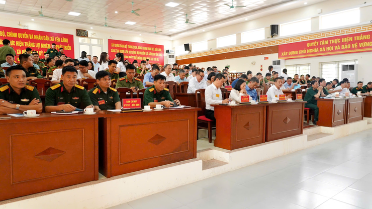 Xã Yên Lãng hoàn thành diễn tập tác chiến trong khu vực phòng thủ năm 2026- Ảnh 1.