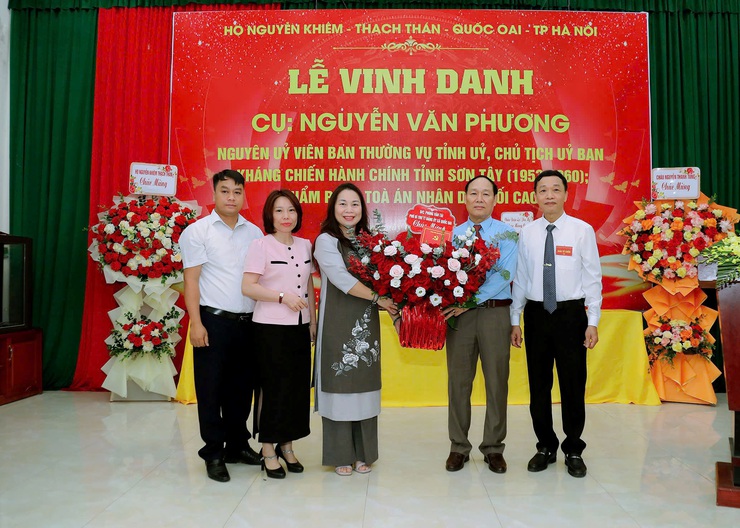 Vinh danh người con ưu tú của dòng họ Nguyễn Khiêm Thạch Thán- Ảnh 4.