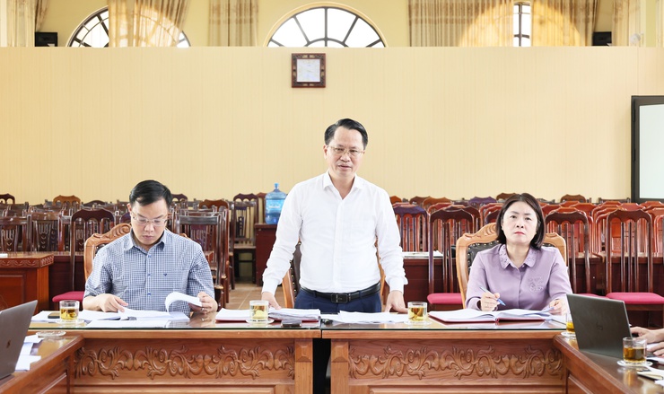 Quảng Bị tổ chức Hội nghị tháo gỡ khó khăn, vướng mắc trong thực hiện dự án cải tạo, xây dựng Trường THPT Chúc Động- Ảnh 5.