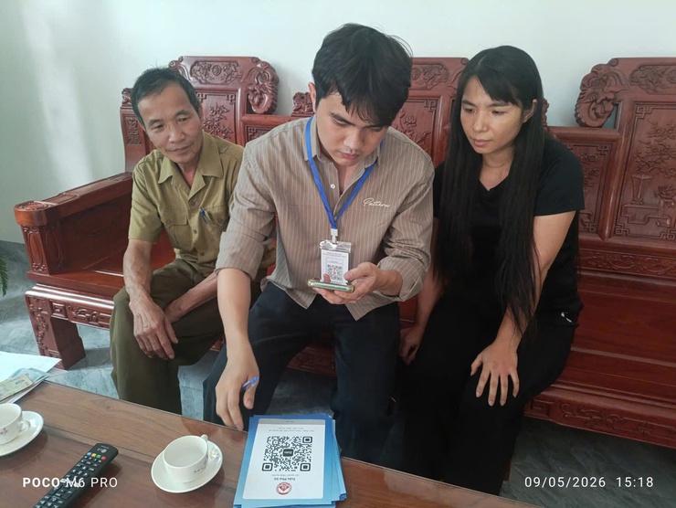 XÃ TRẦN PHÚ ĐẨY MẠNH CHUYỂN ĐỔI SỐ, HƯỚNG DẪN NGƯỜI DÂN CÀI ĐẶT ZALO OA VÀ MINI APP- Ảnh 1.