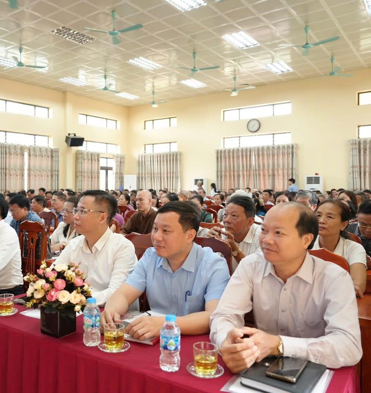 BỒI DƯỠNG NGHIỆP VỤ CÔNG TÁC MẶT TRẬN CHO CÁN BỘ 4 XÃ THANH OAI, BÌNH MINH, TAM HƯNG, DÂN HÒA- Ảnh 3.
