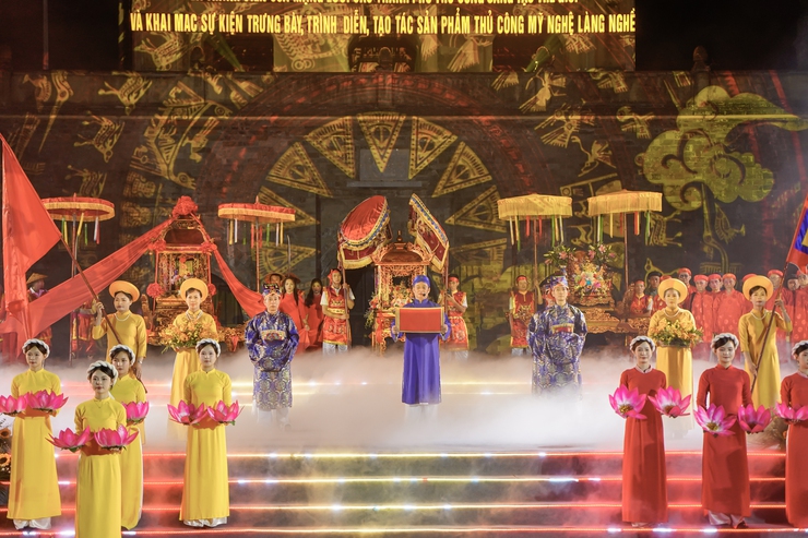 Hà Nội đón nhận danh hiệu "Thành viên mạng lưới các thành phố thủ công sáng tạo thế giới" của hai làng nghề Chuyên Mỹ và Sơn Đồng- Ảnh 3.
