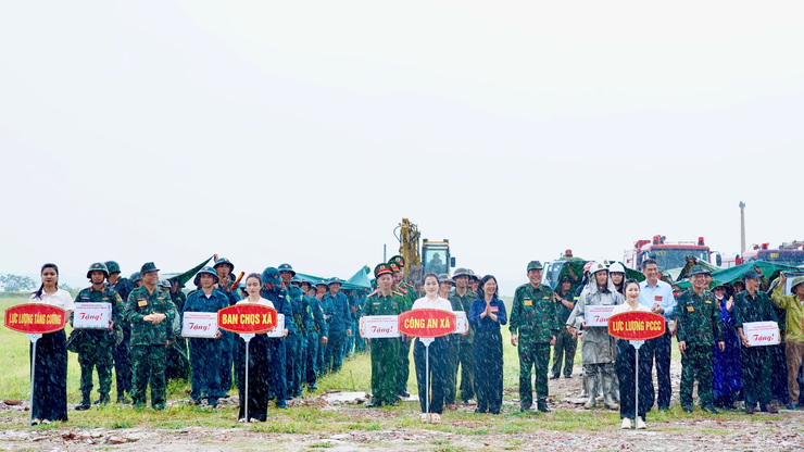 Xã Yên Lãng hoàn thành diễn tập tác chiến trong khu vực phòng thủ năm 2026- Ảnh 8.