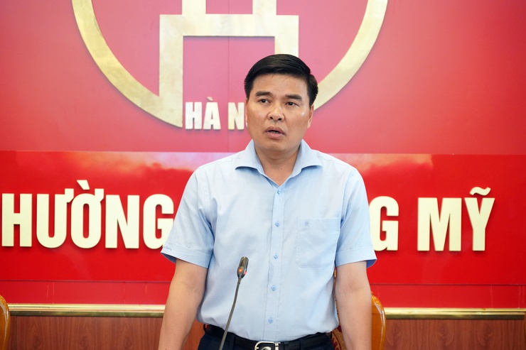 Phường Chương Mỹ kiểm điểm tiến độ giải phóng mặt bằng Quốc lộ 6 và dự án khu tái định cư Đồng Giải- Ảnh 4.