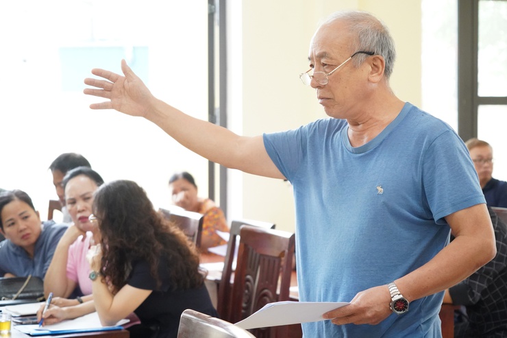 Các hộ dân thuộc TDP Tràng An đồng thuận bàn giao mặt bằng thực hiện dự án Cải tạo, nâng cấp Quốc lộ 6 đoạn Ba La – Xuân Mai- Ảnh 4.
