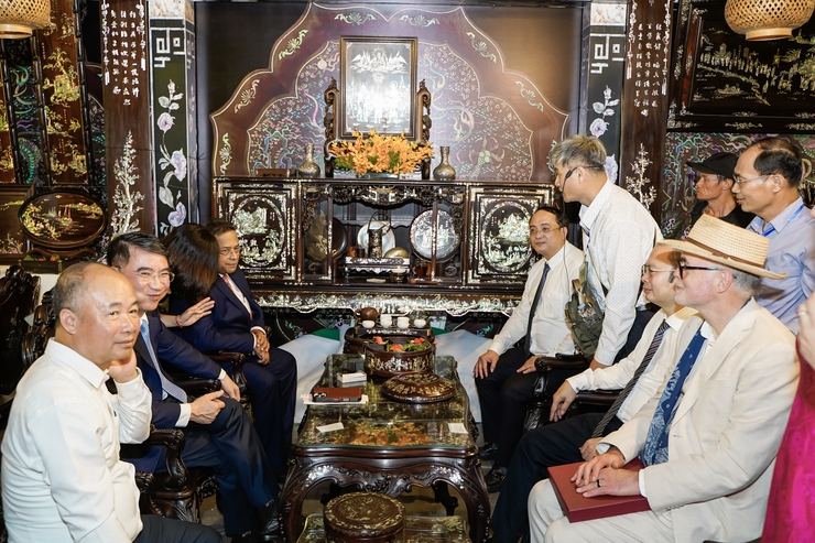 Hà Nội đón nhận danh hiệu "Thành viên mạng lưới các thành phố thủ công sáng tạo thế giới" của hai làng nghề Chuyên Mỹ và Sơn Đồng- Ảnh 12.