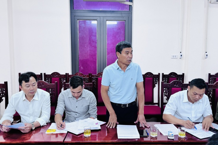 UBND xã Hát Môn làm việc với chủ Dự án Hoa Bay về thực hiện Kết luận thanh tra- Ảnh 2.