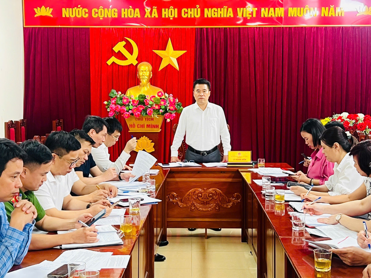 Ngày 08/5/2026 Ủy ban nhân dân xã Hát Môn tổ chức hội nghị rà soát các tiêu chí xây dựng Nông thôn mới trên địa bàn xã .- Ảnh 3.