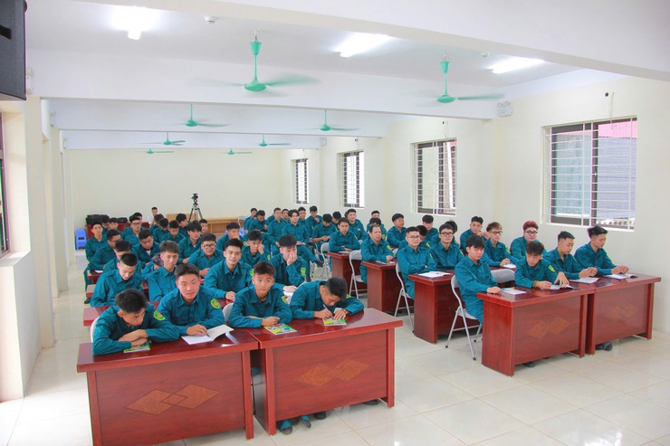 Thanh Trì khai mạc huấn luyện lực lượng dân quân cơ động năm 2026- Ảnh 6.