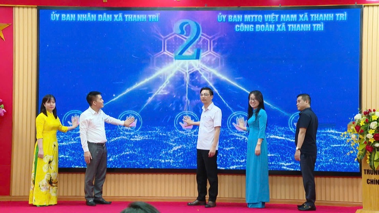 Xã Thanh Trì phát động Tháng hành động về An toàn, vệ sinh lao động và Tháng Công nhân năm 2026- Ảnh 1.