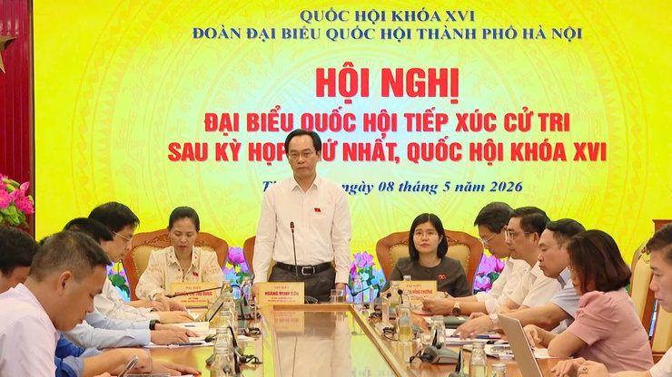 Cử tri đơn vị bầu cử số 7 TP Hà Nội kiến nghị nghiên cứu kè kiên cố 2 bên mép sông Hồng- Ảnh 2.