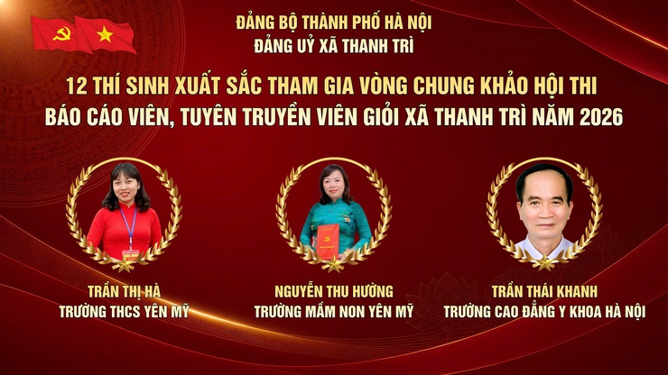 Xã Thanh Trì: Tổ chức thành công vòng Sơ khảo Hội thi Báo cáo viên, Tuyên truyền viên giỏi tại 6 cụm thi- Ảnh 4.