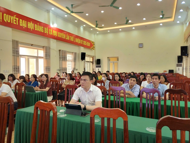 Tăng tốc chuyển đổi số trên địa bàn xã Đại Xuyên- Ảnh 1.