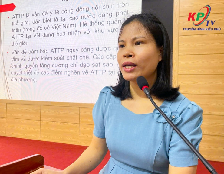 UB MTTQ và các Đoàn thể chính trị xã Kiều Phú phối hợp tổ chức tập huấn tuyên truyền công tác vệ sinh an toàn thực phẩm- Ảnh 3.