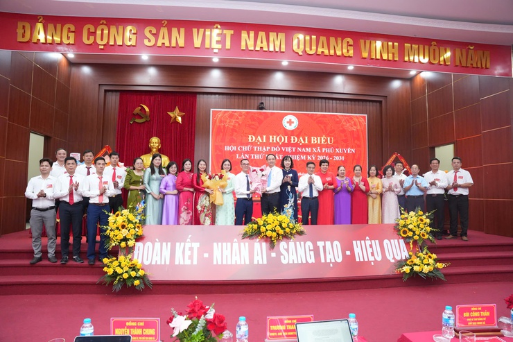 Đại hội đại biểu Hội Chữ thập đỏ xã Phú Xuyên lần thứ I, nhiệm kỳ 2026 – 2031 thành công tốt đẹp- Ảnh 8.
