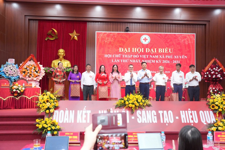 Đại hội đại biểu Hội Chữ thập đỏ xã Phú Xuyên lần thứ I, nhiệm kỳ 2026 – 2031 thành công tốt đẹp- Ảnh 9.