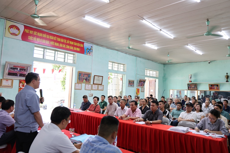 UBND xã Phú Nghĩa tổ chức đối thoại với 61 hộ dân  thôn Đồi 3 làm rõ những nội dung liên quan đếnPhương án hỗ trợ, bồi thường và tái định cư thực hiện Dự án cải tạo, nâng cấp Quốc lộ 6 đoạn Ba La – Xuân Mai- Ảnh 2.