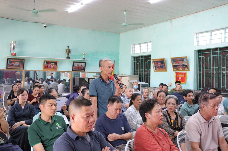 UBND xã Phú Nghĩa tổ chức đối thoại với 61 hộ dân  thôn Đồi 3 làm rõ những nội dung liên quan đếnPhương án hỗ trợ, bồi thường và tái định cư thực hiện Dự án cải tạo, nâng cấp Quốc lộ 6 đoạn Ba La – Xuân Mai- Ảnh 7.