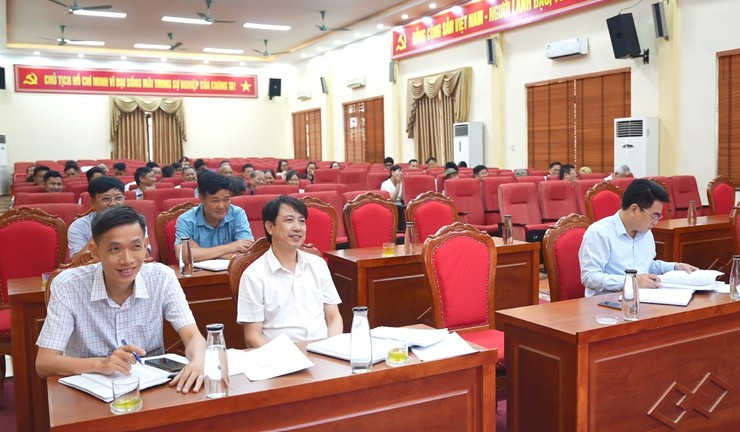Ban chỉ đạo xã giao ban công tác thu ngân sách nhà nước, chống thất thu và đôn đốc thu hồi nợ thuế - Ảnh 1.