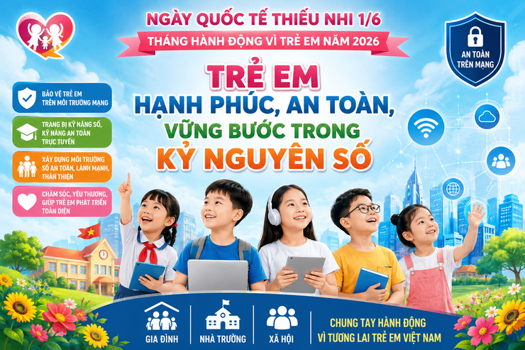 Trẻ em hạnh phúc, an toàn, vững bước trong kỷ nguyên số- Ảnh 1.