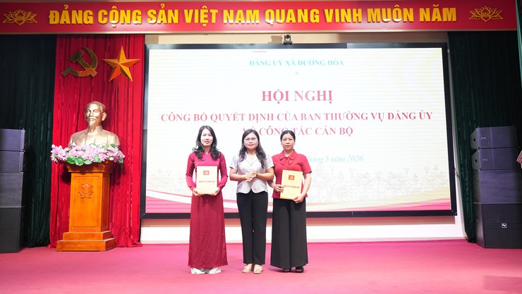 Bổ nhiệm chức vụ Phó Chánh Văn phòng Đảng uỷ xã- Ảnh 2.