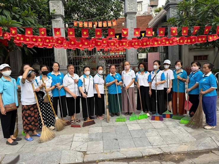 Hội Liên hiệp Phụ nữ phường Ô Chợ Dừa: hoạt động hưởng ứng Tháng hành động vì môi trường và Ngày Môi trường Thế giới 5/6- Ảnh 7.