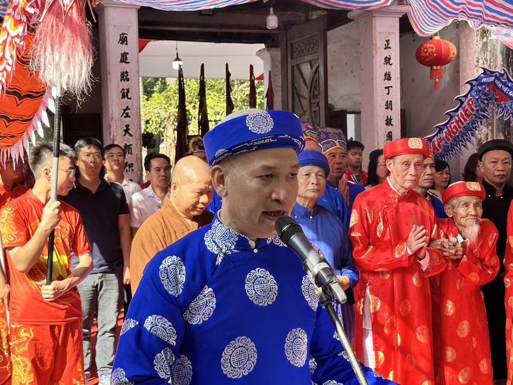 Xã Đại Thanh tổ chức Lễ khởi công tu bổ, tôn tạo 05 di tích lịch sử trên địa bàn xã- Ảnh 2.
