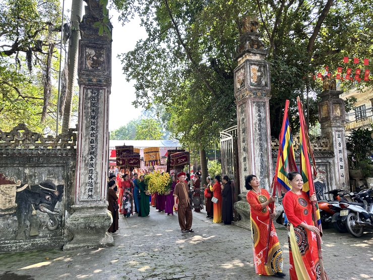 Xã Đại Thanh tổ chức Lễ khởi công tu bổ, tôn tạo 05 di tích lịch sử trên địa bàn xã- Ảnh 13.