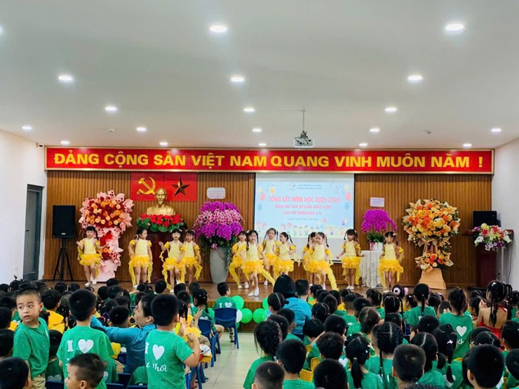 Trường Mầm non Cự Khối tổ chức chương trình Tổng kết năm học 2025-2026 - Chia tay các bé mẫu giáo lớn - Vui Tết thiếu nhi 1/6- Ảnh 2.