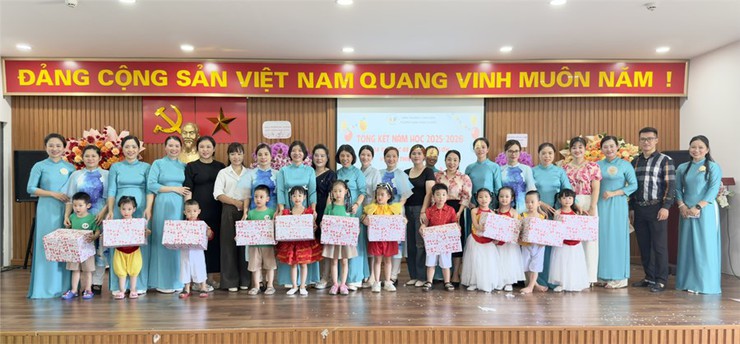 Trường Mầm non Cự Khối tổ chức chương trình Tổng kết năm học 2025-2026 - Chia tay các bé mẫu giáo lớn - Vui Tết thiếu nhi 1/6- Ảnh 4.