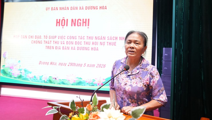 Ban chỉ đạo xã giao ban công tác thu ngân sách nhà nước, chống thất thu và đôn đốc thu hồi nợ thuế - Ảnh 4.