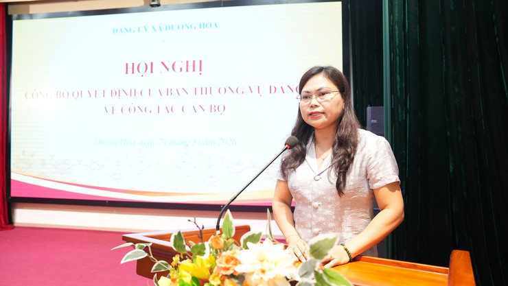 Bổ nhiệm chức vụ Phó Chánh Văn phòng Đảng uỷ xã- Ảnh 4.