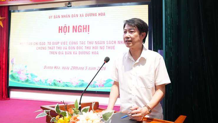 Ban chỉ đạo xã giao ban công tác thu ngân sách nhà nước, chống thất thu và đôn đốc thu hồi nợ thuế - Ảnh 5.