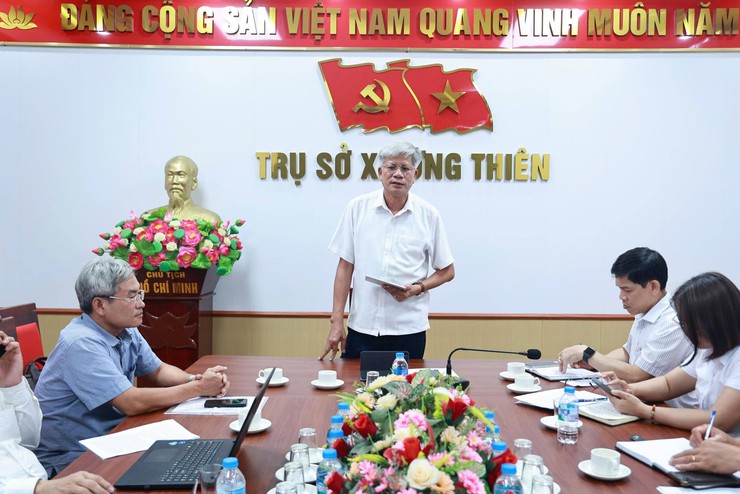 Xã Ứng Thiên kiểm tra công tác quản lý giết mổ, vận chuyển và kinh doanh động vật, sản phẩm động vật
- Ảnh 1.