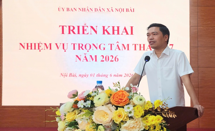 XÃ NỘI BÀI: KHÍ THẾ MỚI TỪ LỄ CHÀO CỜ ĐẦU THÁNG- Ảnh 2.