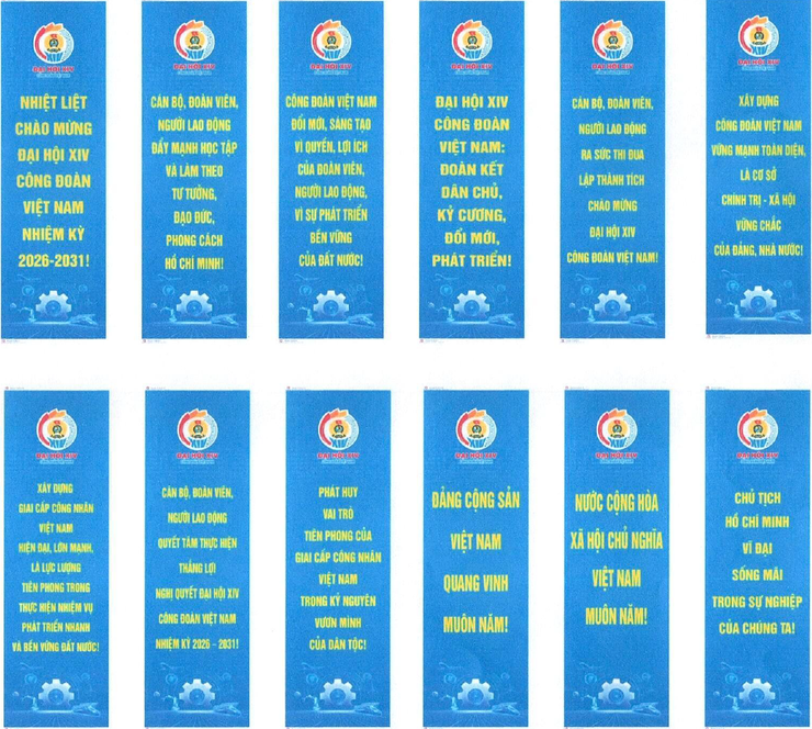 ĐẠI HỘI XIV CÔNG ĐOÀN VIỆT NAM – KHÁT VỌNG ĐỔI MỚI, KIẾN TẠO TƯƠNG LAI, ĐỒNG HÀNH CÙNG NGƯỜI LAO ĐỘNG- Ảnh 1.