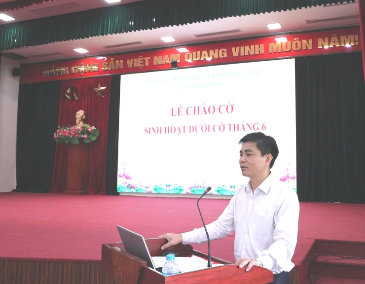 Vĩnh Thanh tổ chức Hội nghị sinh hoạt dưới cờ tháng 6 năm 2026- Ảnh 9.