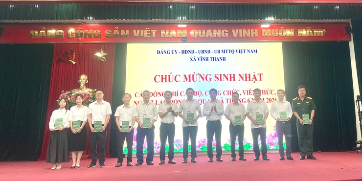 Vĩnh Thanh tổ chức Hội nghị sinh hoạt dưới cờ tháng 6 năm 2026- Ảnh 10.