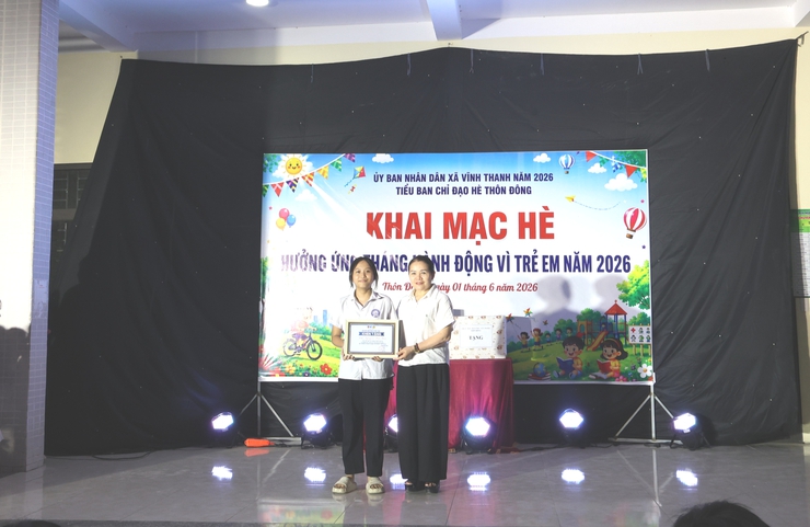 Thôn Đông, thôn Đoài khai mạc hè, phát động Tháng hành động vì trẻ em năm 2026- Ảnh 12.