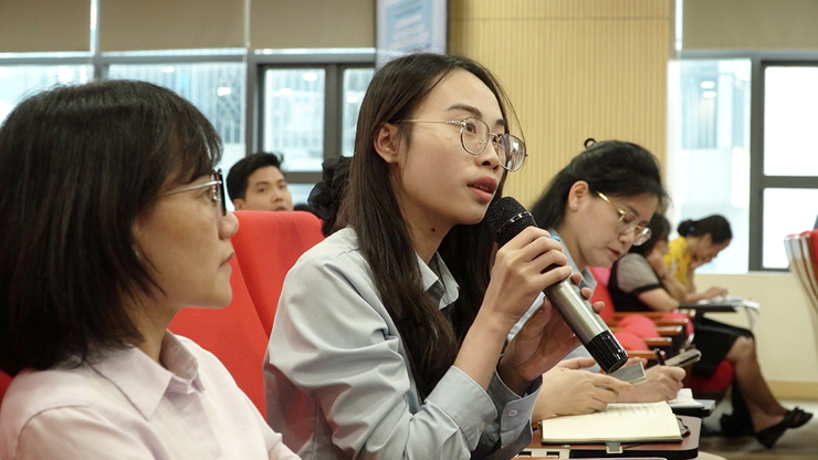 Tập huấn hướng dẫn khai thác, sử dụng hệ thống chuyển nhận văn bản điện tử dùng chung giữa tổ chức, doanh nghiệp với cơ quan nhà nước thành phố Hà Nội- Ảnh 4.