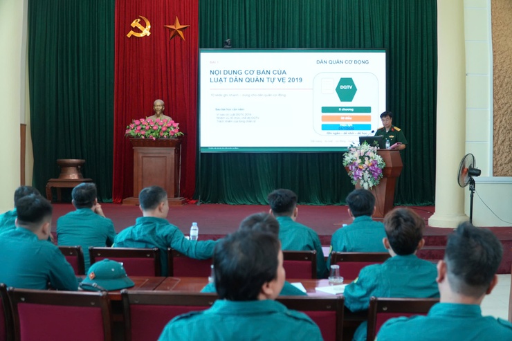 Ban Chỉ huy quân sự xã: khai mạc huấn luyện lực lượng Dân quân cơ động năm 2026- Ảnh 4.
