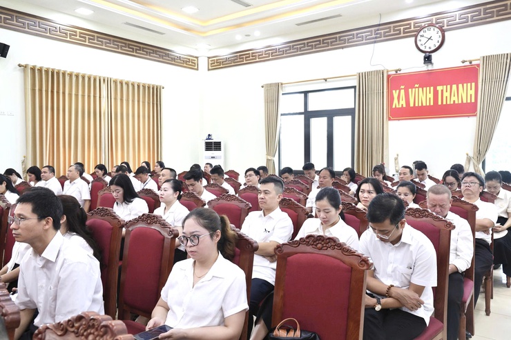 Vĩnh Thanh tổ chức Hội nghị sinh hoạt dưới cờ tháng 6 năm 2026- Ảnh 8.